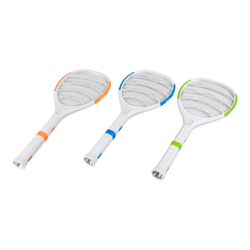 FF-808 Flashlight a dhíchóimeáil le ceallraí luaidhe-aigéad solais LED 400mAh swatter mosquito leictreach baile FF-808 Flashlight a dhíchóimeáil le ceallraí luaidhe-aigéad solais LED 400mAh swatter mosquito leictreach baile