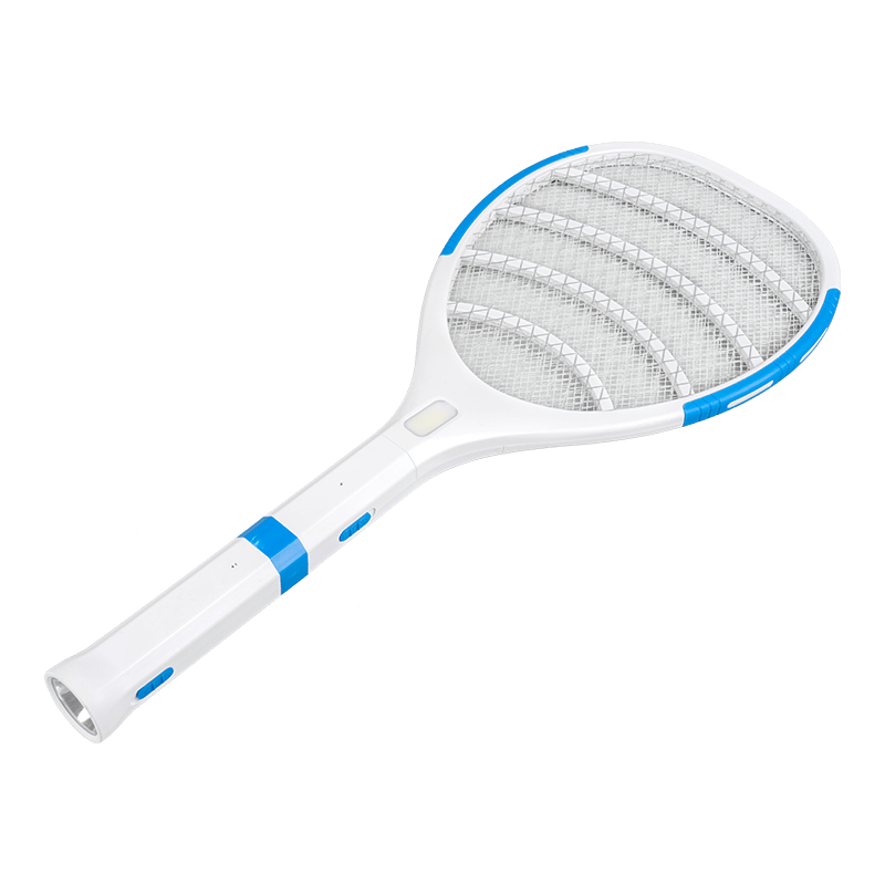 FF-808 Flashlight a dhíchóimeáil le ceallraí luaidhe-aigéad solais LED 400mAh swatter mosquito leictreach baile FF-808 Flashlight a dhíchóimeáil le ceallraí luaidhe-aigéad solais LED 400mAh swatter mosquito leictreach baile