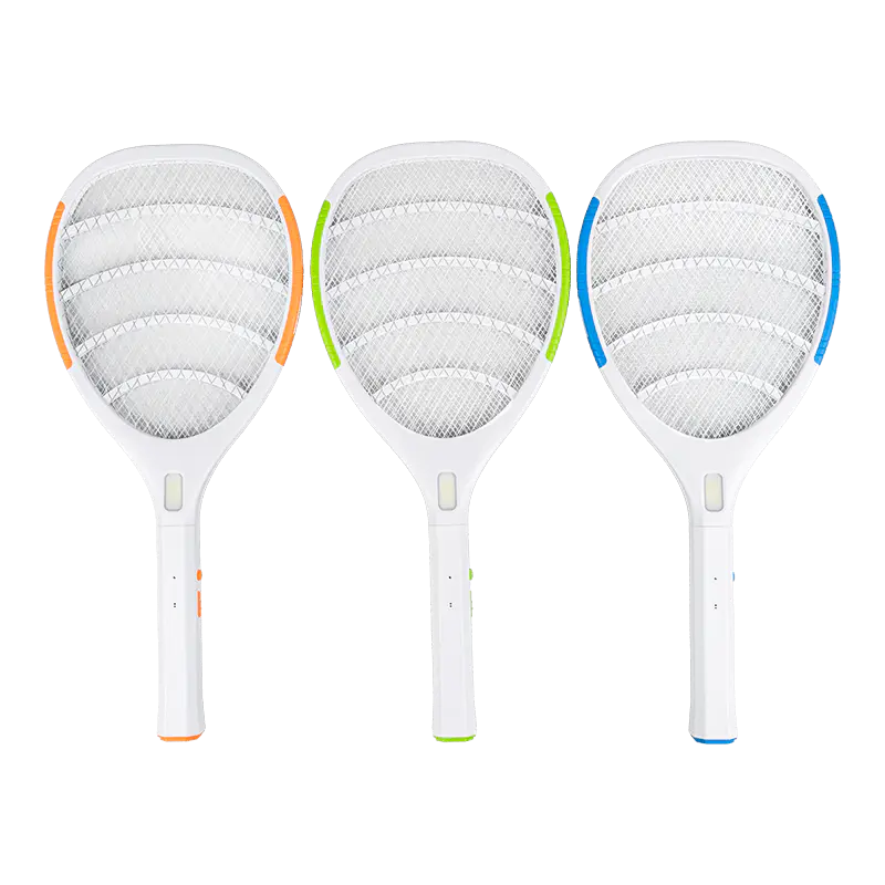 FF-868 400mAh ceallraí luaidhe-aigéad swatter mosquito leictreach le breiseán
