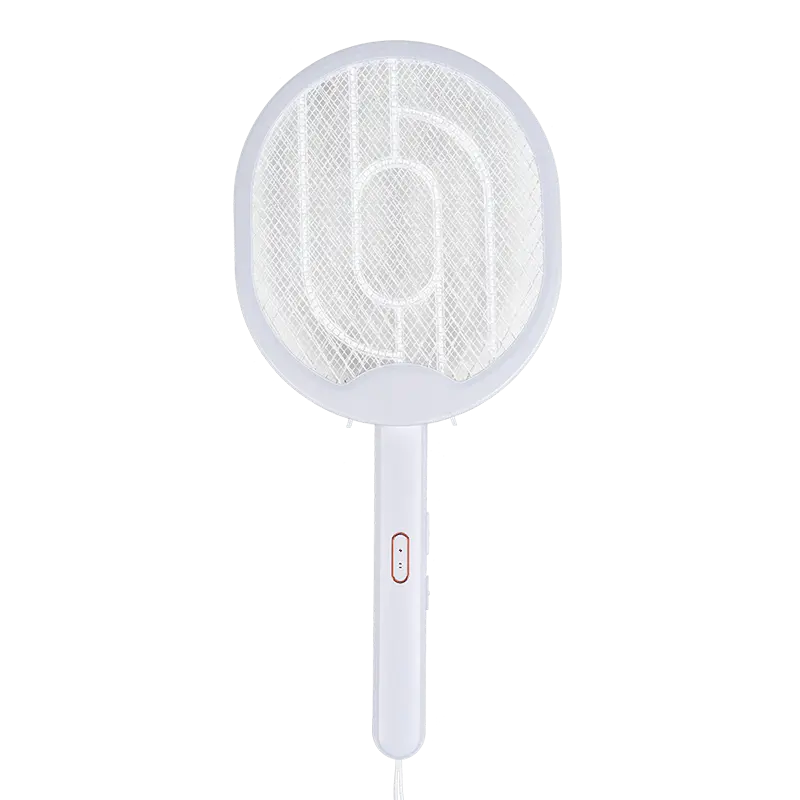 FF-881 swatter mosquito leictreach in-athluchtaithe USB foldable le scáileán taispeána