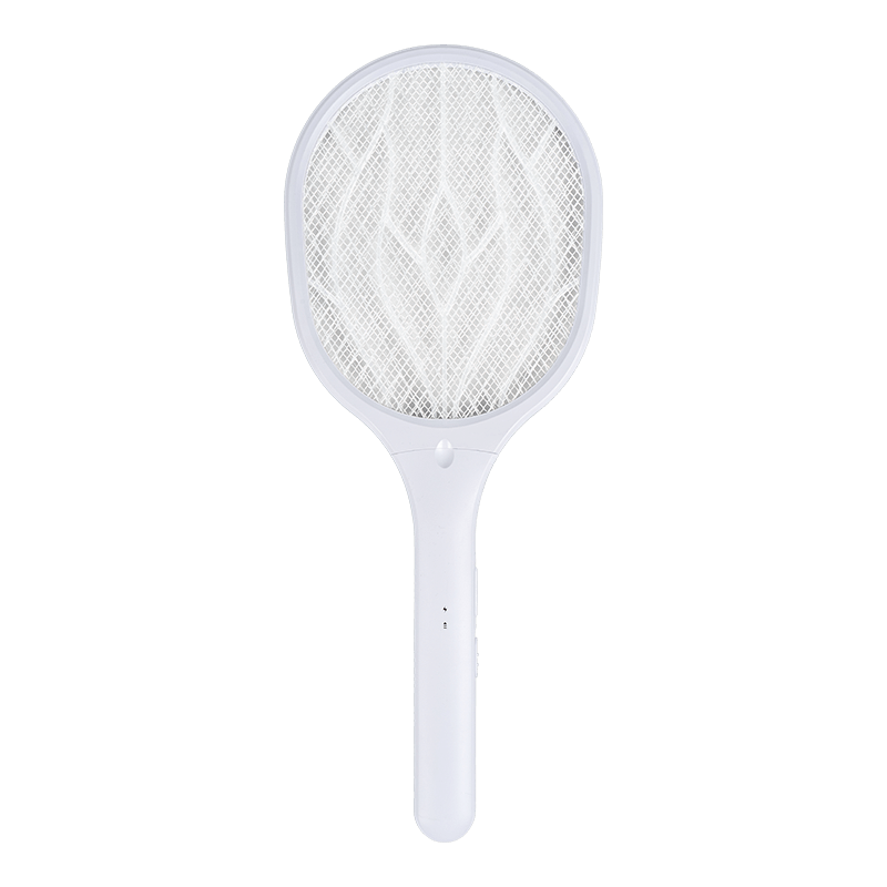 Lampa Patrún Bróidnithe Lasair FF-886 500mAh Bonn USB Base Leictreach Mosquito Swatter
