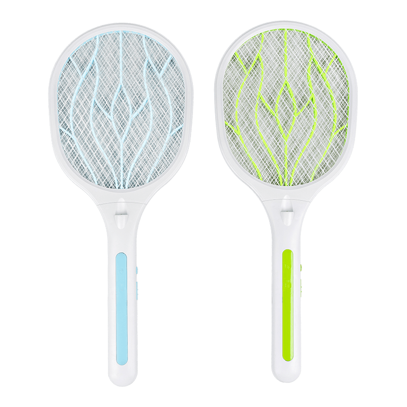 Ceallraí litiam in-athluchtaithe FF-988 1200mAh le swatter mosquito leictreach ilfheidhmeach faoi stiúir