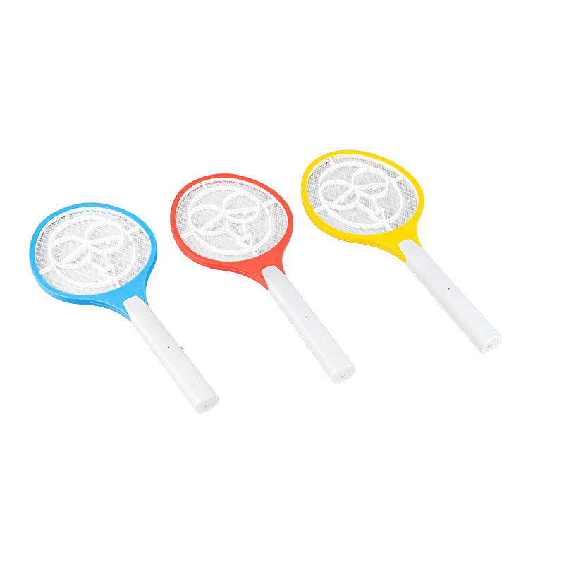 FF-008 AAA swatter mosquito leictreach faoi thiomáint ceallraí FF-008 AAA swatter mosquito leictreach faoi thiomáint ceallraí