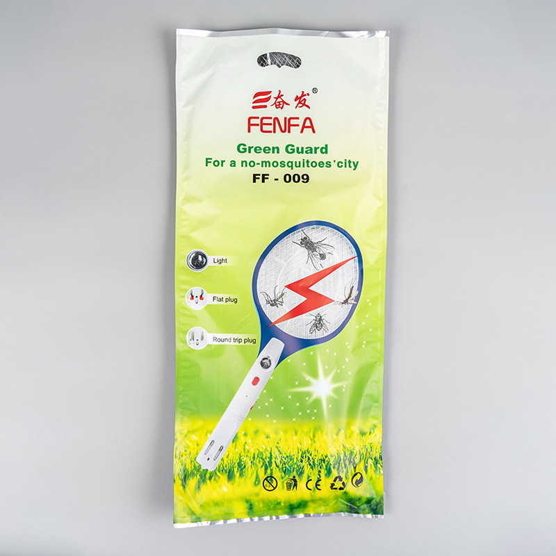 FF-009 LED Luaidhe-Aigéad Battery 400mAh le breiseán Leictreach Mosquito Swatter FF-009 LED Luaidhe-Aigéad Battery 400mAh le breiseán Leictreach Mosquito Swatter