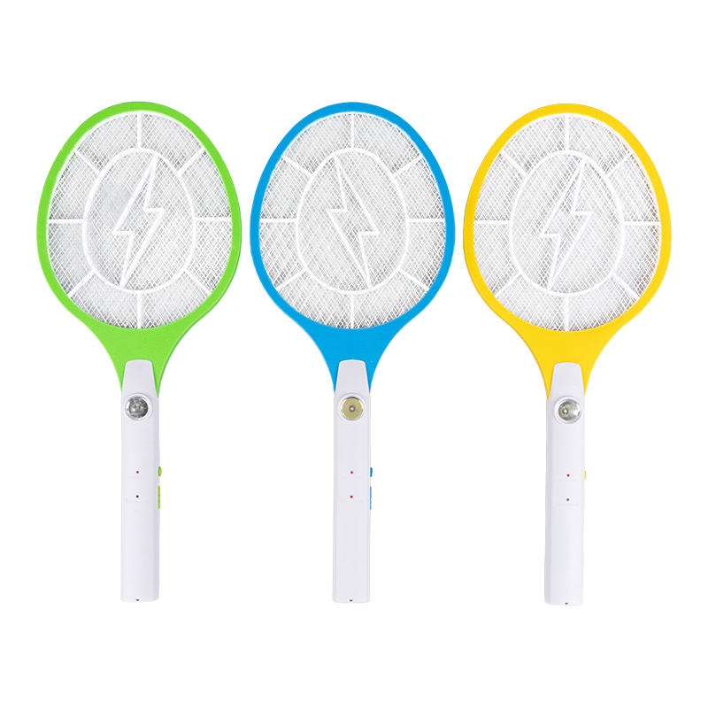 FF-009 LED Luaidhe-Aigéad Battery 400mAh le breiseán Leictreach Mosquito Swatter