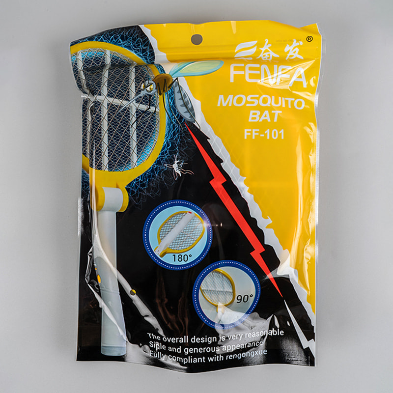 FF-101 2-Dath Ceallraí Luaidhe-Aigéad Infhillte 400mAh le Breiseán Leictreach Mosquito Swatter FF-101 2-Dath Ceallraí Luaidhe-Aigéad Infhillte 400mAh le Breiseán Leictreach Mosquito Swatter