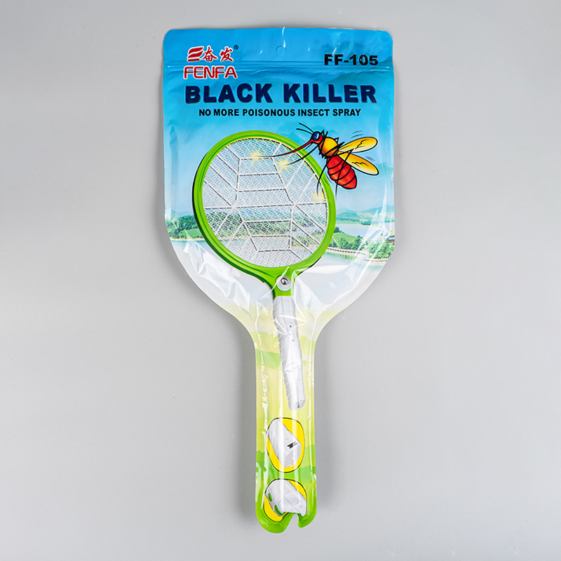 FF-105 400mAh 3-dath ceallraí luaidhe-aigéad LED baile swatter mosquito leictreach FF-105 400mAh 3-dath ceallraí luaidhe-aigéad LED baile swatter mosquito leictreach