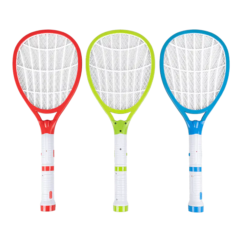 FF-108 Flashlight inscortha faoi stiúir Ceallraí Luaidhe-aigéad 250mAh le Breiseán Leictreach Mosquito Swatter