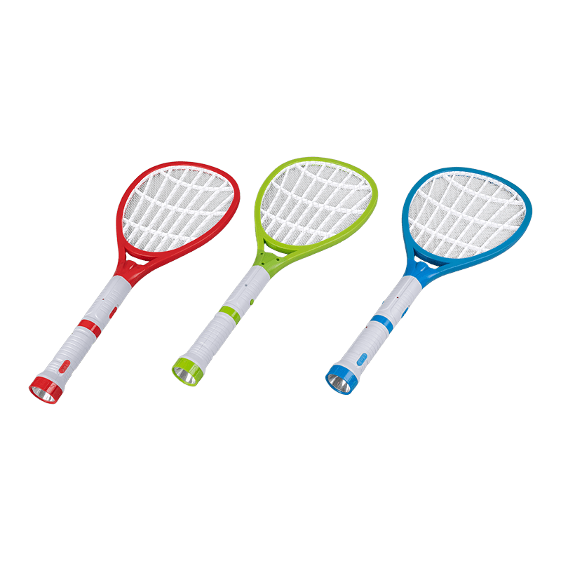 FF-108 Flashlight inscortha faoi stiúir Ceallraí Luaidhe-aigéad 250mAh le Breiseán Leictreach Mosquito Swatter FF-108 Flashlight inscortha faoi stiúir Ceallraí Luaidhe-aigéad 250mAh le Breiseán Leictreach Mosquito Swatter