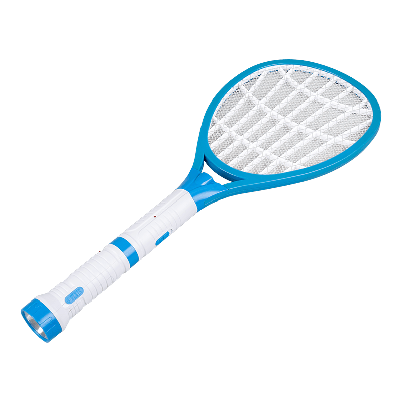 FF-108 Flashlight inscortha faoi stiúir Ceallraí Luaidhe-aigéad 250mAh le Breiseán Leictreach Mosquito Swatter FF-108 Flashlight inscortha faoi stiúir Ceallraí Luaidhe-aigéad 250mAh le Breiseán Leictreach Mosquito Swatter