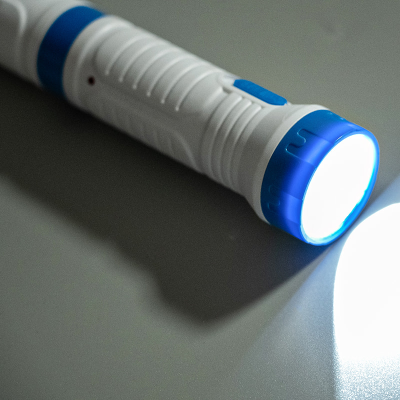 FF-108 Flashlight inscortha faoi stiúir Ceallraí Luaidhe-aigéad 250mAh le Breiseán Leictreach Mosquito Swatter FF-108 Flashlight inscortha faoi stiúir Ceallraí Luaidhe-aigéad 250mAh le Breiseán Leictreach Mosquito Swatter