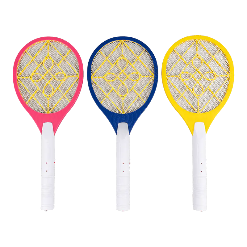 Ceallraí FF-109 3-Dath Luaidhe-Aigéad 250mAh le Breiseán Leictreach Mosquito Swatter