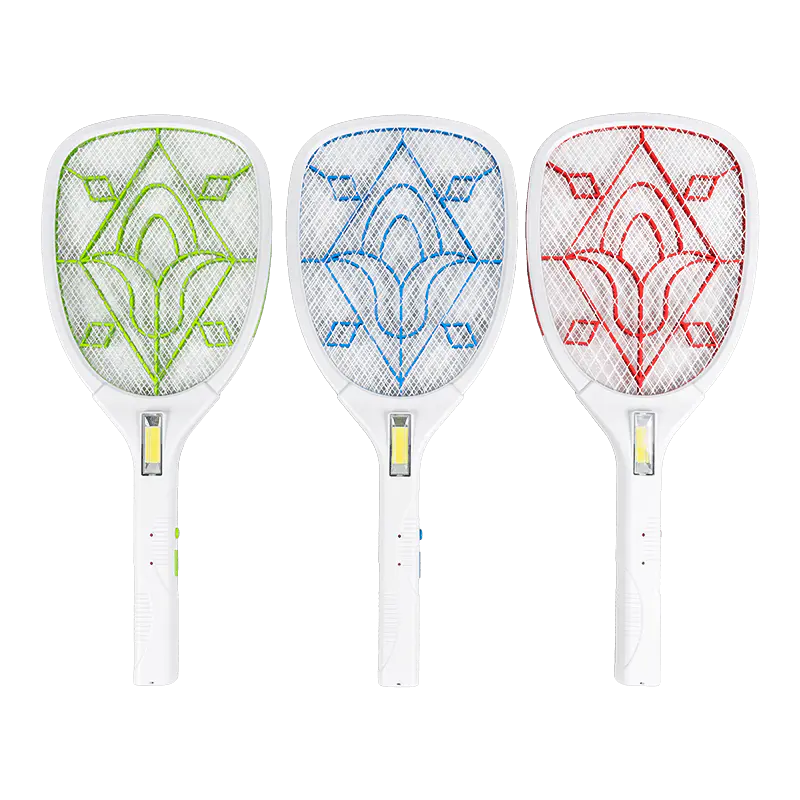 FF-785 3-Dath breiseán stiúir-Ceallraí Luaidhe-Aigéad 400mAh Leictreach Mosquito Swatter