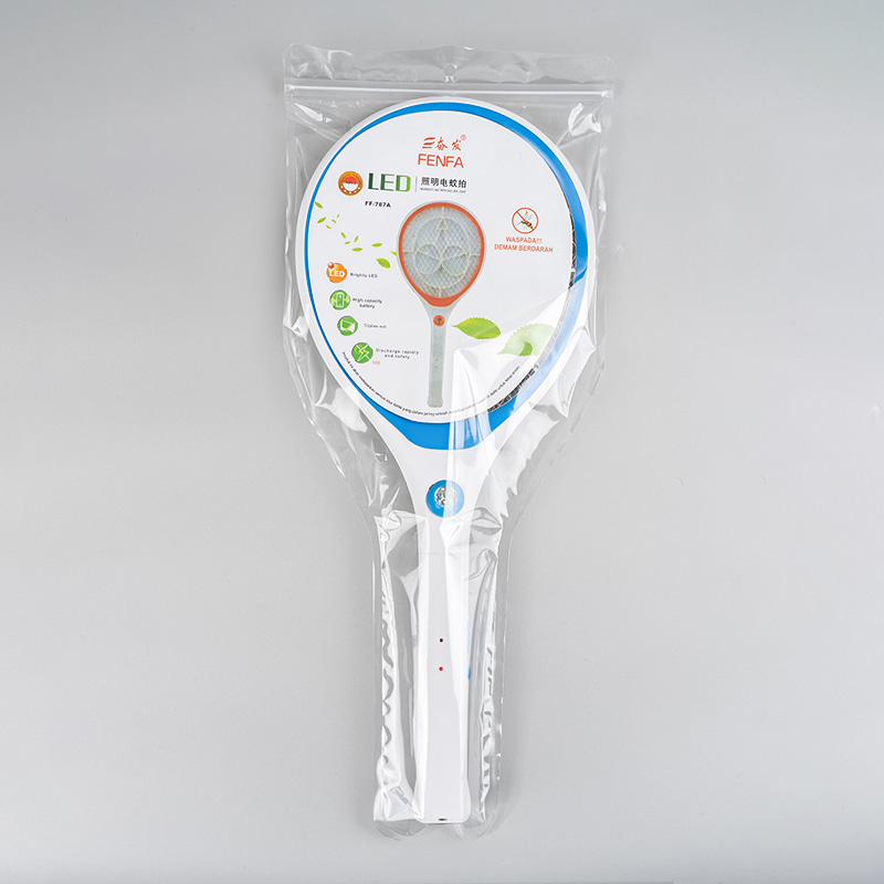 FF-787A 3-Dath faoi stiúir Gréine le Breiseán Battery Luaidhe-Aigéad 400mAh Leictreach Mosquito Swatter FF-787A 3-Dath faoi stiúir Gréine le Breiseán Battery Luaidhe-Aigéad 400mAh Leictreach Mosquito Swatter