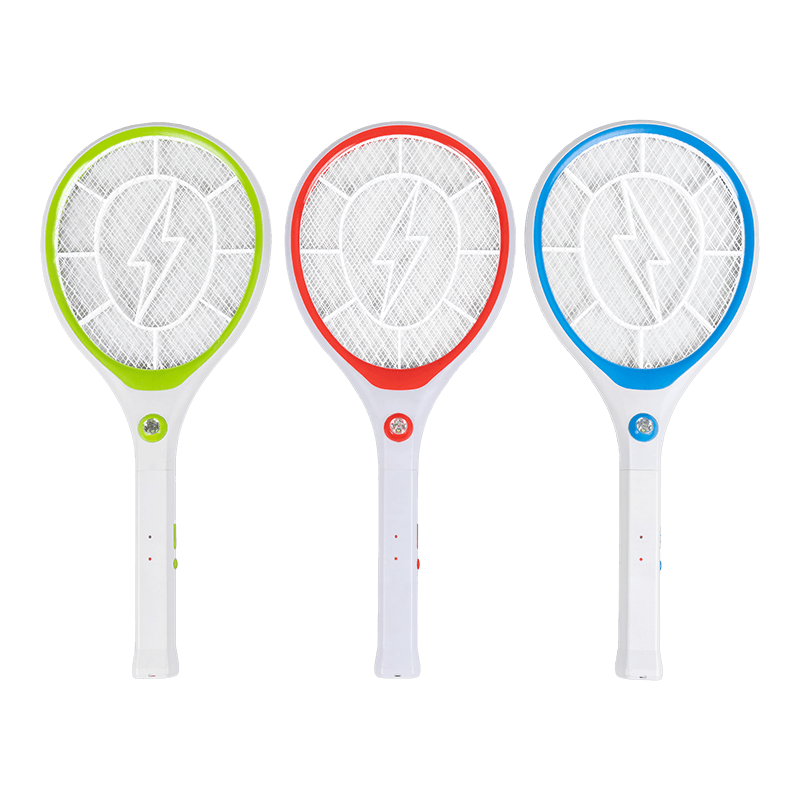 FF-787A 3-Dath faoi stiúir Gréine le Breiseán Battery Luaidhe-Aigéad 400mAh Leictreach Mosquito Swatter