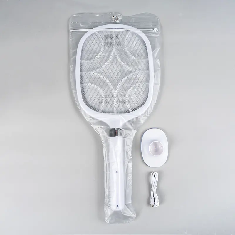 FF-882 1200mAh Leictreach Mosquito Swatter le Lampa Bróidnéireacht FF-882 1200mAh Leictreach Mosquito Swatter le Lampa Bróidnéireacht