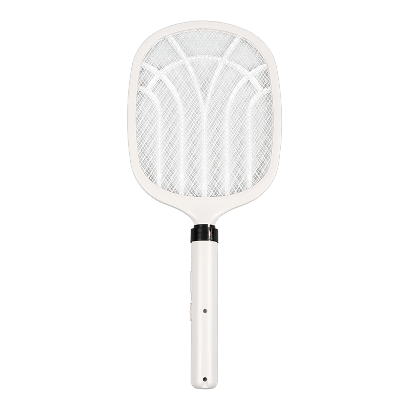 Lampa Patrún Bróidnithe FF-883 1200mAh Bonn USB In-athluchtaithe Mosquito Leictreach Swatter