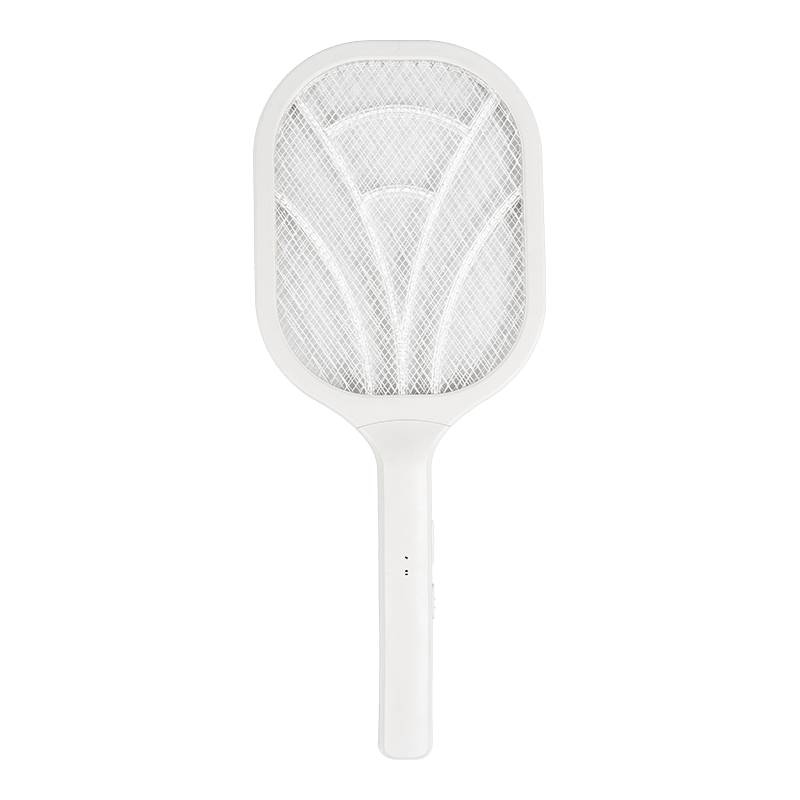 FF-918 500mAh Bróidnéireacht LED Mosquito Swatter USB Rechargeable