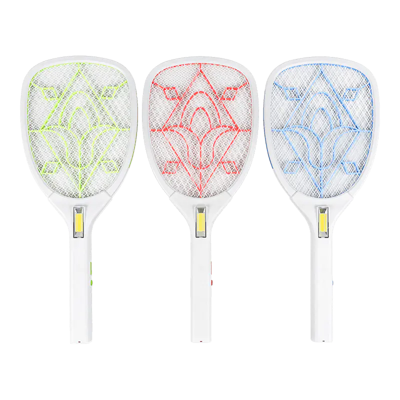 Ceallraí Luaidh-aigéad FF-998 faoi stiúir 400mAh le Breiseán Mosquito Leictreach Solar Swatter