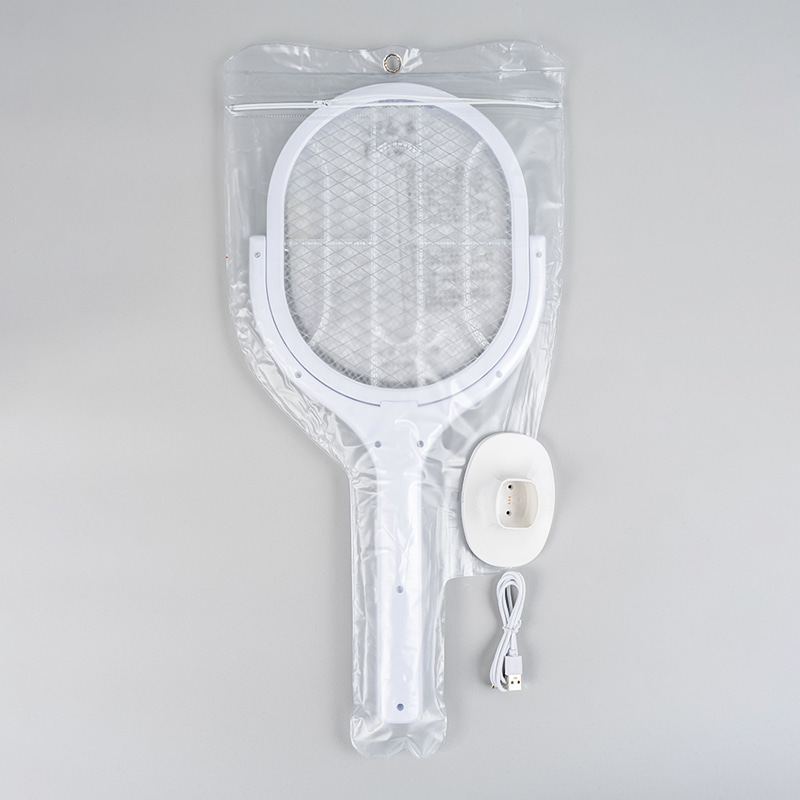 FF-999 patrún bróidnithe 1-dath ceallraí litiam 1200mAh swatter mosquito leictreach ilfheidhmeach FF-999 patrún bróidnithe 1-dath ceallraí litiam 1200mAh swatter mosquito leictreach ilfheidhmeach