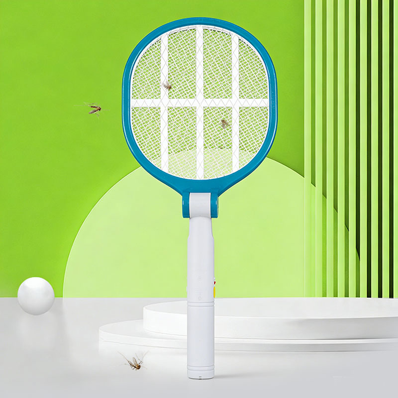 FF-101 2-Dath Ceallraí Luaidhe-Aigéad Infhillte 400mAh le Breiseán Leictreach Mosquito Swatter FF-101 2-Dath Ceallraí Luaidhe-Aigéad Infhillte 400mAh le Breiseán Leictreach Mosquito Swatter