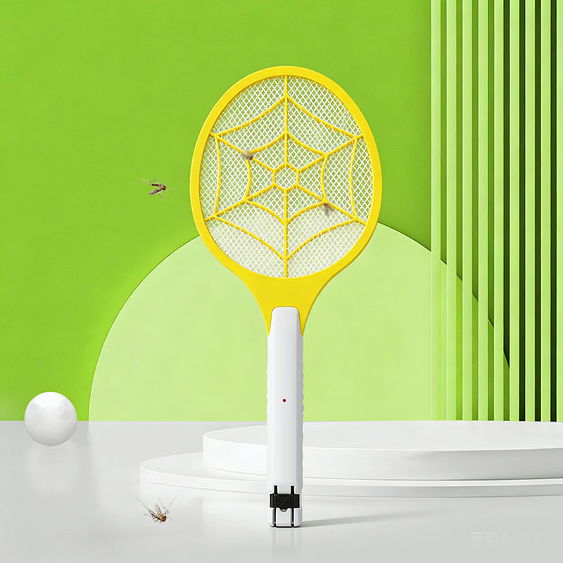 FF-007 3-Dath Breiseán Brasaíle Battery Luaidhe-Aigéad 400mAh Leictreach Mosquito Swatter FF-007 3-Dath Breiseán Brasaíle Battery Luaidhe-Aigéad 400mAh Leictreach Mosquito Swatter