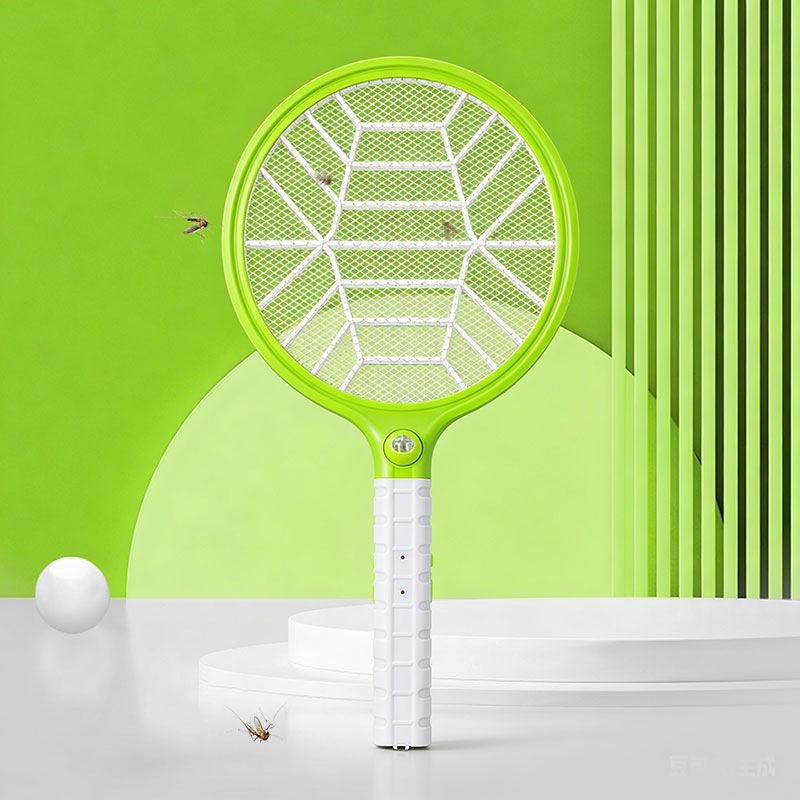 FF-105 400mAh 3-dath ceallraí luaidhe-aigéad LED baile swatter mosquito leictreach FF-105 400mAh 3-dath ceallraí luaidhe-aigéad LED baile swatter mosquito leictreach