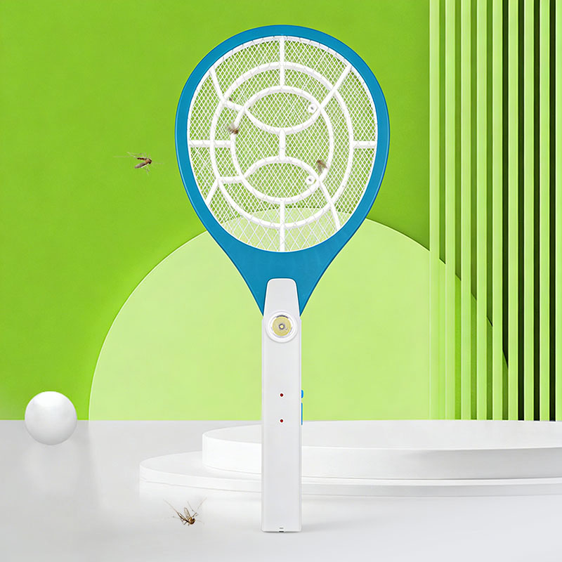 FF-678 3-Dath LED le Breiseán Ceallraí Luaidhe-Aigéad 400mAh Leictreach Mosquito Swatter FF-678 3-Dath LED le Breiseán Ceallraí Luaidhe-Aigéad 400mAh Leictreach Mosquito Swatter