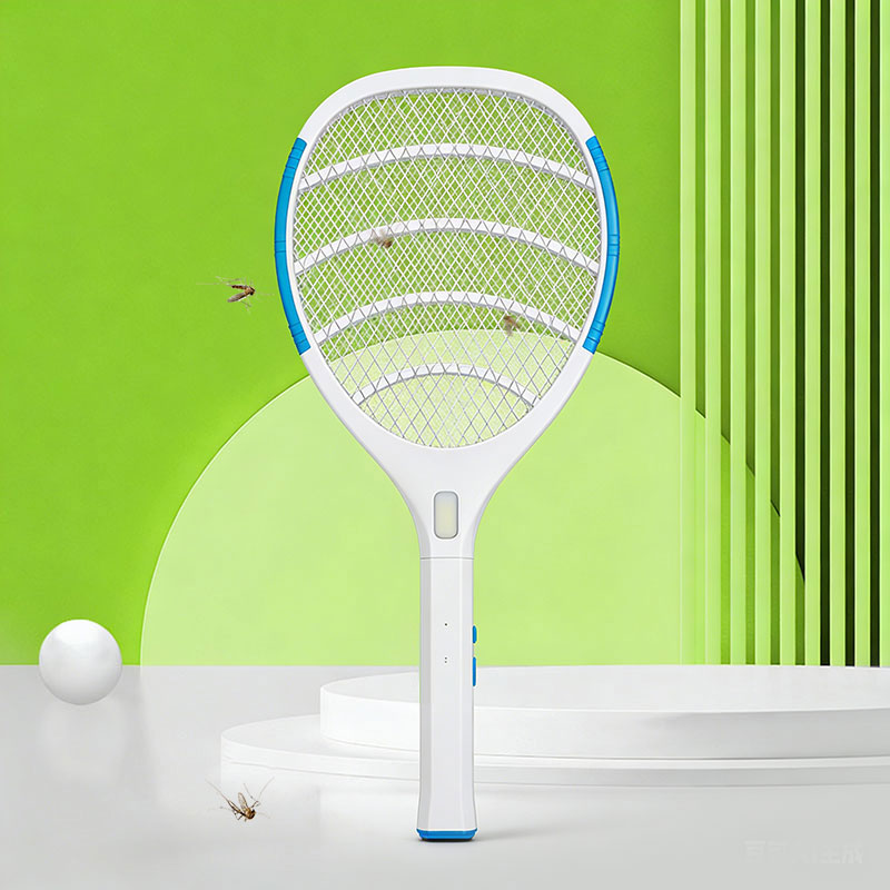 FF-868 400mAh ceallraí luaidhe-aigéad swatter mosquito leictreach le breiseán FF-868 400mAh ceallraí luaidhe-aigéad swatter mosquito leictreach le breiseán